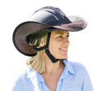 Horse Riding Helmet Brim Sun Visor Shade Large