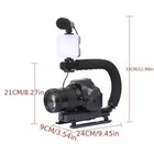 Phone Led Video Light Mic Tripod Kit   Bluetooth For Phone Camera Video Vlogging