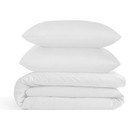  King Size Duvet Cover Set  3pc   100  Cotton 700 Thread Count  Luxury Sateen 
