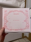 Disney Wedding Marriage Guest Book With Pen Vintage 