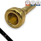 Yamaha Flugelhorn Mouthpiece 11f4 Gold Plated Slight Wear Collectible