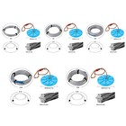 100 160 80 120 60 Ft Zip Line Kit For Kids Adult Zipline Up To 500 Lb