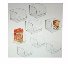 Idesign Clear Open Front Bins 8-piece Set     Open Box