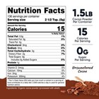 Nutricost Pantry Organic Cocoa Powder  1 5lb  - Vegan  Gluten-free  Non-gmo