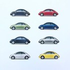 Vw Volkswagen 1998 New Beetle Poster -  what Color Do You Dream In   - 16  X 12 