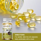 Sacha Inchi Oil Softgels Support Brain Heart Joint Hair Skin Health Antioxidant