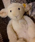 Jellycat Medium Bashful Lamb 12    Plush Sheep Ivory Cream White Stuffed Animal