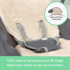 Ingenuity Every Season Swing  n Go Portable Baby Swing - Wesley - Beige