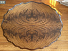 Vintage Mahogany Tilt Top Tea Table American Revival Chippendale George Iii Mcm