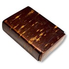 Japanese Cherry Bark Wooden Tobacco Cigarette Card Case Holder Craft Decor Jp C6