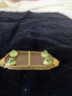 Antique Art Deco Czech Glass Perfume Bottle Vanity Set