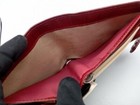 Filofax Balmoral Red Leather Organizer Croc Embossed 6 Ring Planner Personal