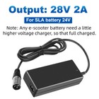 24v 2a Xlr Jazzy Electric Wheel Wheelchair Charger Lead-acid Battery Charger