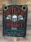 Weeklyhouse Cigar Box Guitar Acoustic Electric 3 String Outlaw