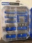 Kobalt 106pc Drill   Drive Bit Set For Drilling driving Metal  Mpn 0515933