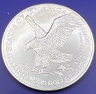 2025 American Silver Eagle Bu -1oz  999 Fine Silver In Capsule To Protect It