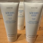 Lot Of 9 Mary Kay Satin Hands And Body Buffing Cream Travel Size   84 Each 