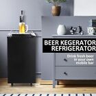 Beer Kegerator Dual Tap Draft Beer Dispenser Full Size Stainless Steel Keg
