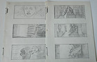Poltergeist Storyboard Movie Carl Aldana Production Stat Art 14 Pgs Lot 15