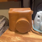 Fuji Instax Mini 8 Fujifilm Instant Film Camera Teal blue With Case Tested Works