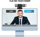 Fhd 1080p Webcam With Mic  privacy Protection  Usb Plug play Computer Camera