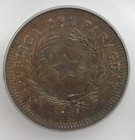 Rare Paraguay 18xx Copper 50c On Argentina 2c Icg Ms65 Br Km 33 Pattern