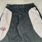 Vintage Kikwear Pants Mens 40x28 Gray Cotton Baggy Wide Leg Rave Skate Y2k