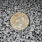 Vintage Mother Of Pearl Compact Powder Mirror Cosmetics  45 