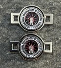Ibew Boot Charms Lace Tags Electrician Shoe Lace Charm Black Red Silver Trim