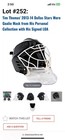 Tim Thomas Worn Used Goalie Mask Helmet Practice Not Game Coa Classic Auctions