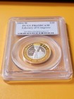 2000-w Library Of Congress Commem Bimetallic  10 Pcgs Pr69 Dcam - Pcgs Graded