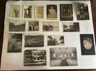 Lot Of Vintage Photographs Postcards Personal Letter s Early 1900 s Cardboard Ph