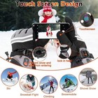 1 Pair High Heating Glove Mittens Liners With Wrist Guards For Man Women- Black