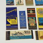 Vintage Matchcovers Lot Of 27 Matchbook Covers Ships Boats Advertising 
