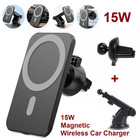 Magnetic Wireless Car Charger Mount Holder For Iphone 12 13 14 15 Plus Pro Max