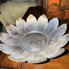 Vintage Leonard Silver Plate Lotus Flower Dish