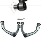 Pair Forged Upper Control Arms 2-4  Lift Alum Adj 07-18 Silverado sierra 1500