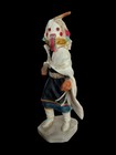 Castagna Hopi Indian Prayer Stick Kachina Figure Alabaster Resin Vintage 1999