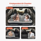Universal Suv Air Mattress Rear Trunk Car Inflatable Airbed W  Pump Charging Cab