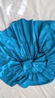 Malco Modes 1970s Blue Nylon Rockabilly Petticoat Skirt  Size M  3251