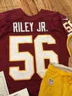 Perry Riley Jr Washington Redskins Commanders Game Used Jersey Meigray Lsu