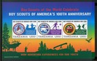 Tanzania Scott  2553 Mnh Sheet Boy Scouts Of America Cent  Cv 7  452342
