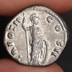 Marcus Aurelius Denarius As Caesar  junior Emperor  Ancient Roman Silver Coin