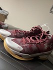 Under Armour Curry 2 Retro Basketball Shoes Red Silver 3026052 601 Men   s Sz 10 5