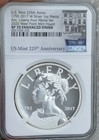 Us 2017 225th Anniversary American Liberty 1 Oz Silver 4medal Set Sp70 pf70 ms70