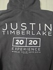 Justin Timberlake 20 20 Experience World Tour Jacket Hoodie Medium Full Zip Used