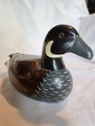A Wooden Bird Factory Original Canada Goose Duck Decoy 1988 8 5 Inches 