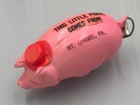 Vintage Celluloid Mt Carmel Pennsylvania Figural Pig Sewing Tape Measure Japan