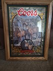 Coors Beer Bighorn Sheep Bar Mirror Beer Sign Nature Series Number 2 In Series