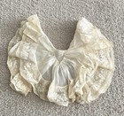 Antique Lace Collar Bow Bib Lot 4 Mixed Edwardian Early 1900s Textile Pieces